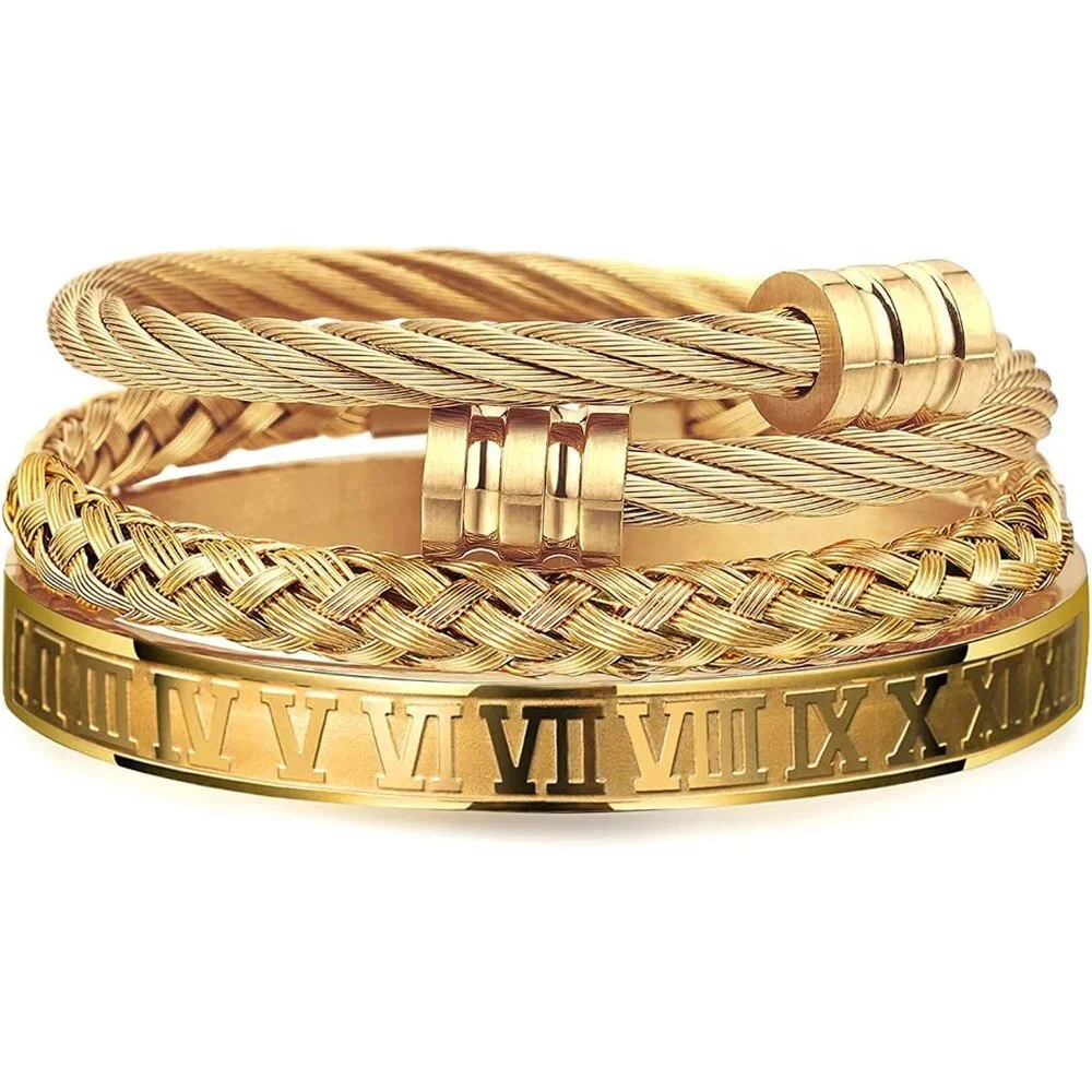 Gold Bangle Bracelet